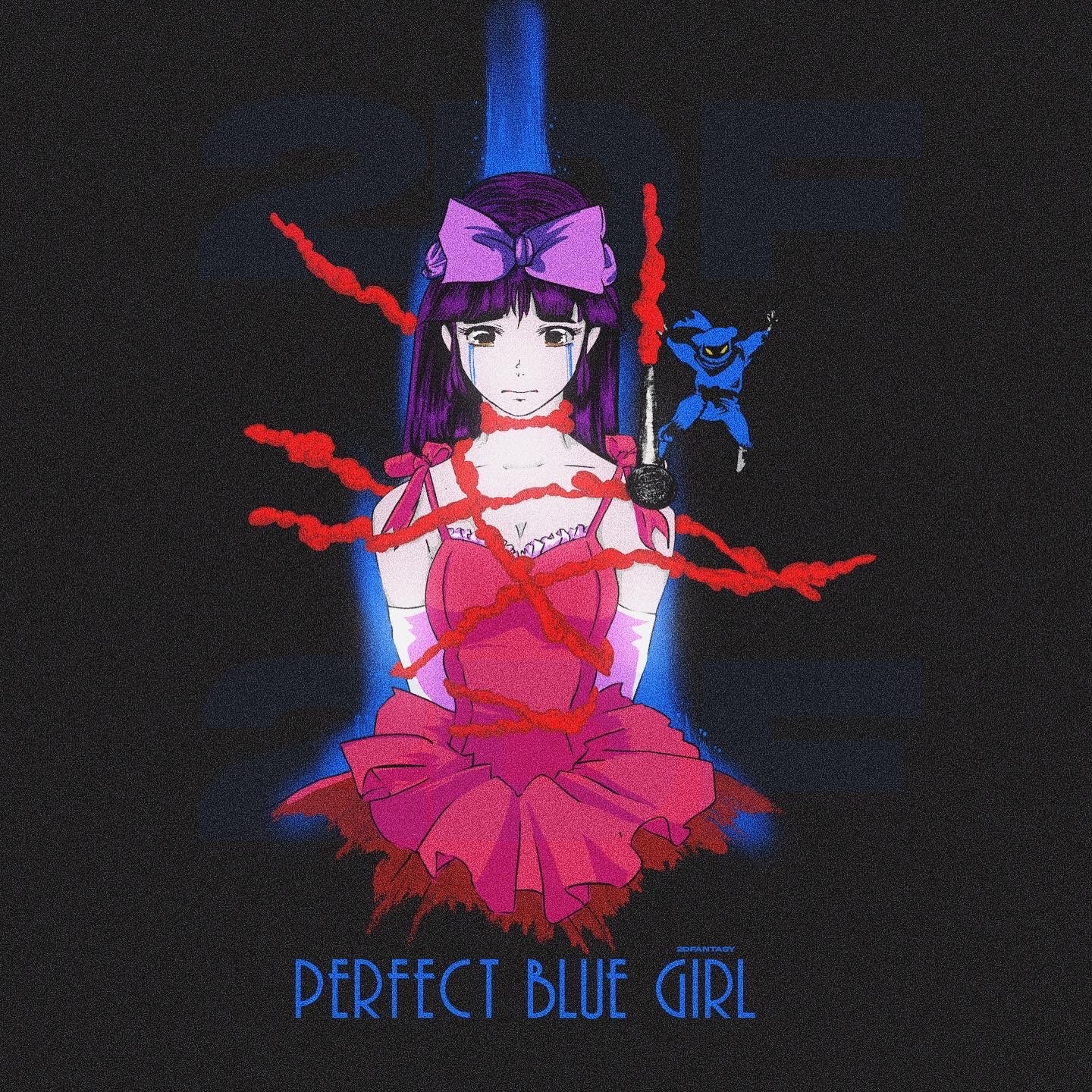 La PERFECT Blue Girl Tee