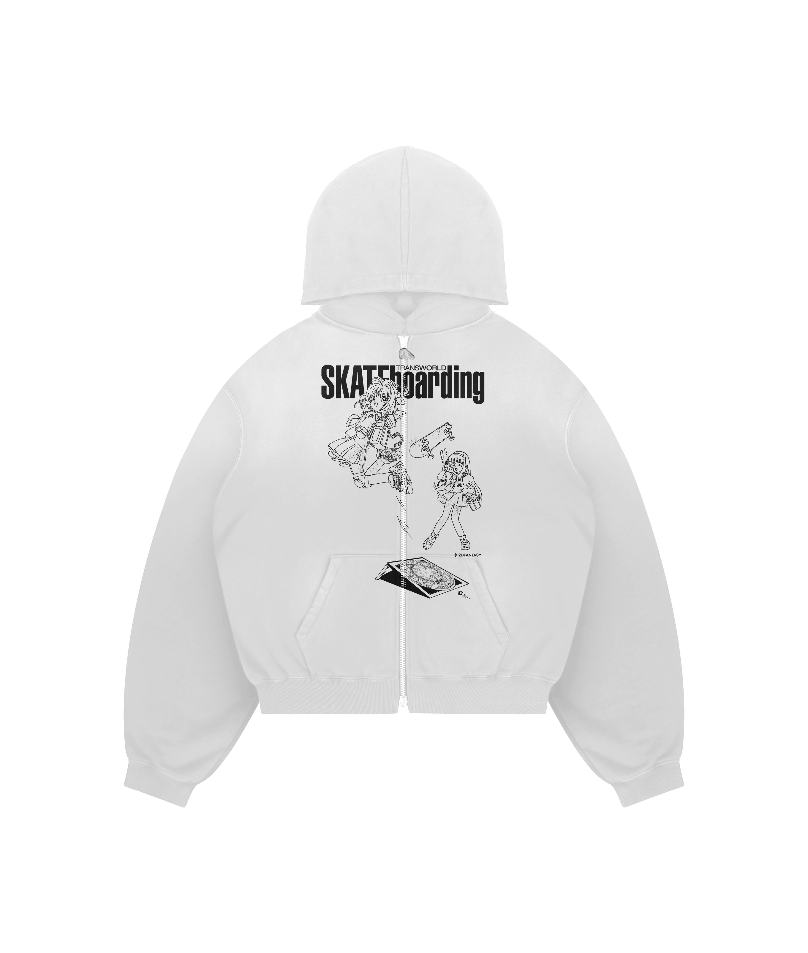 Sakura Transworld Skateboard Zip Hoodie *limited