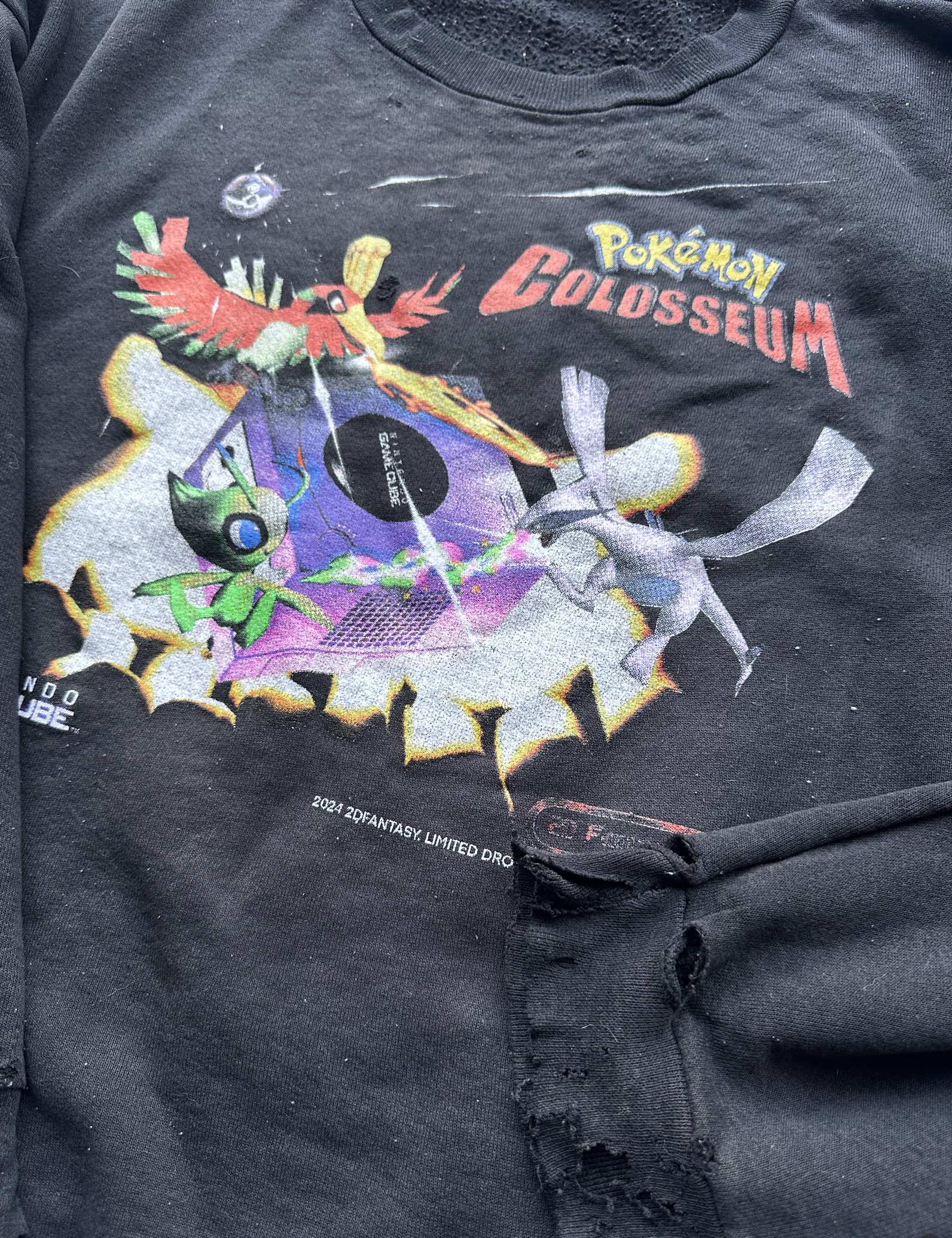 Vintage "Colosseum" Crewneck ★ Destroyed ** Read info