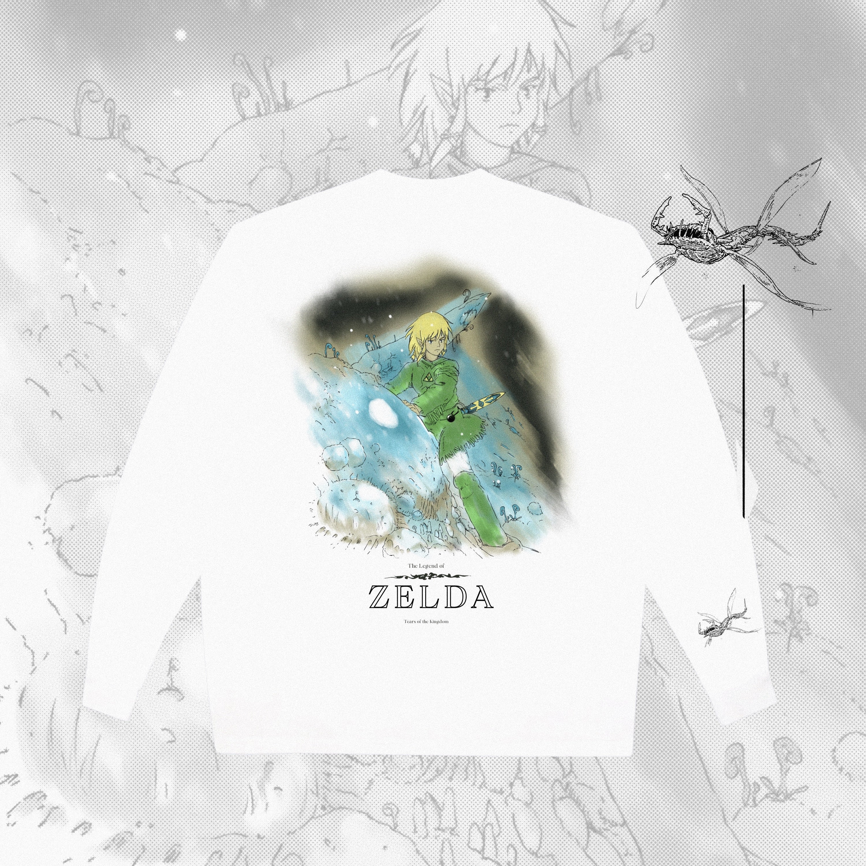 Zelda Tears of the Kingdom 'The Depths' Longsleeve